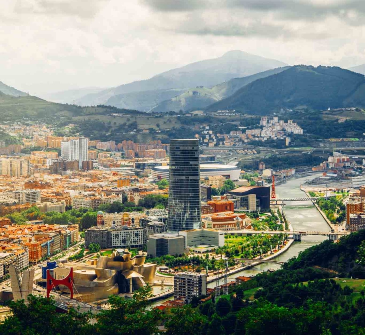 Stadtviertel in Bilbao