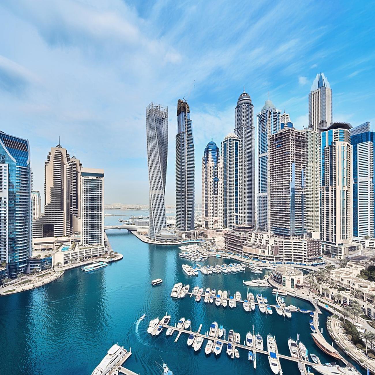 Dubai marina yacht club. Welcome to Dubai.