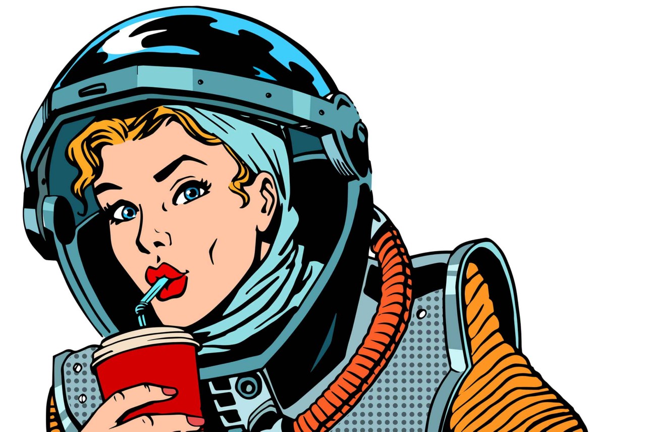 pin-and-travel-Was-essen-Astronauten