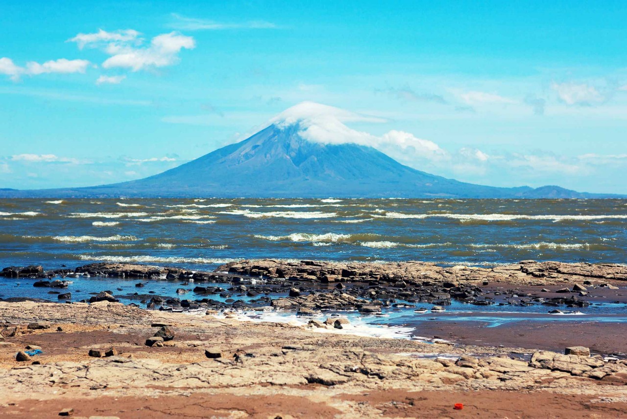 Volcán en Nicaragua