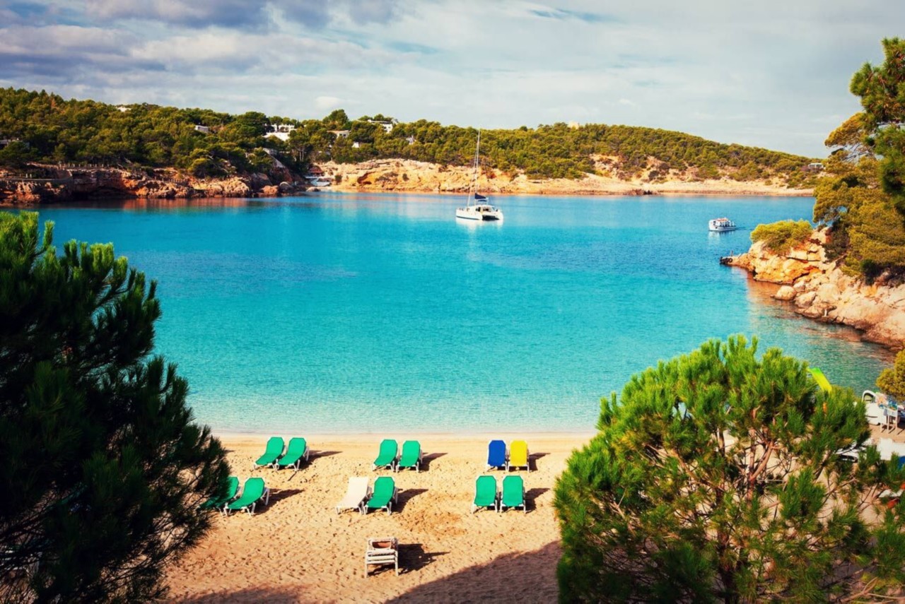 Ibiza is, famously, one of the best beach destinations in Spain