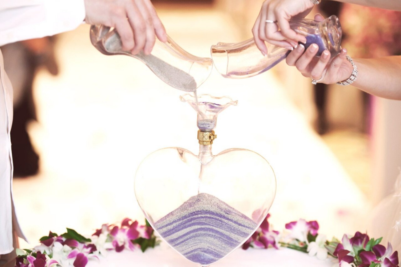 Il rito della sabbia: idee per matrimonio speciali per celebrare l'amore eterno