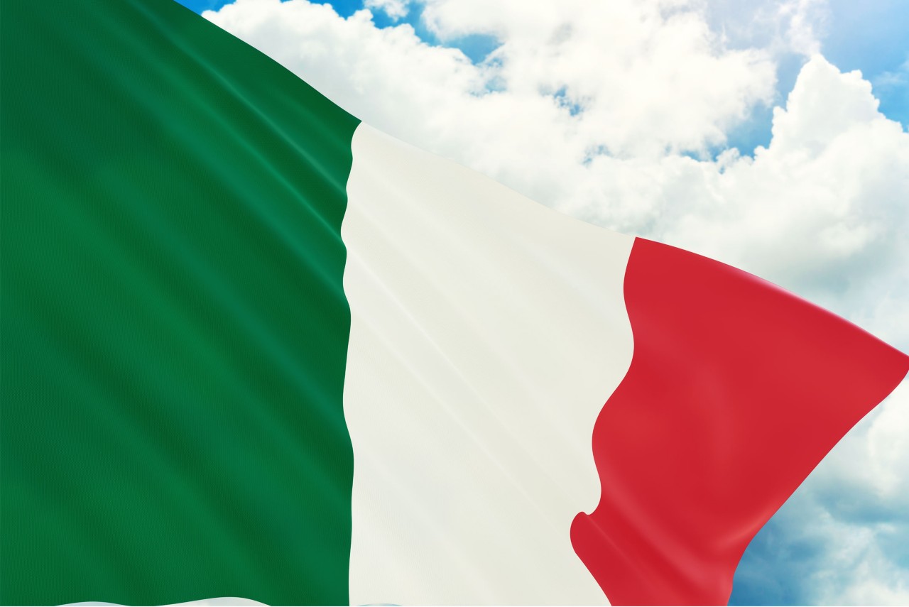 Bandera de Italia