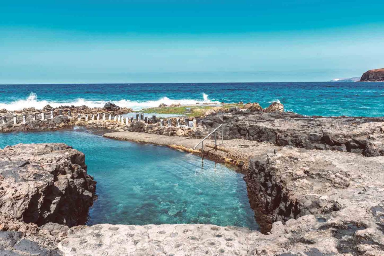 Roque Prieto in Gran Canaria is a stunning natural swimming pool