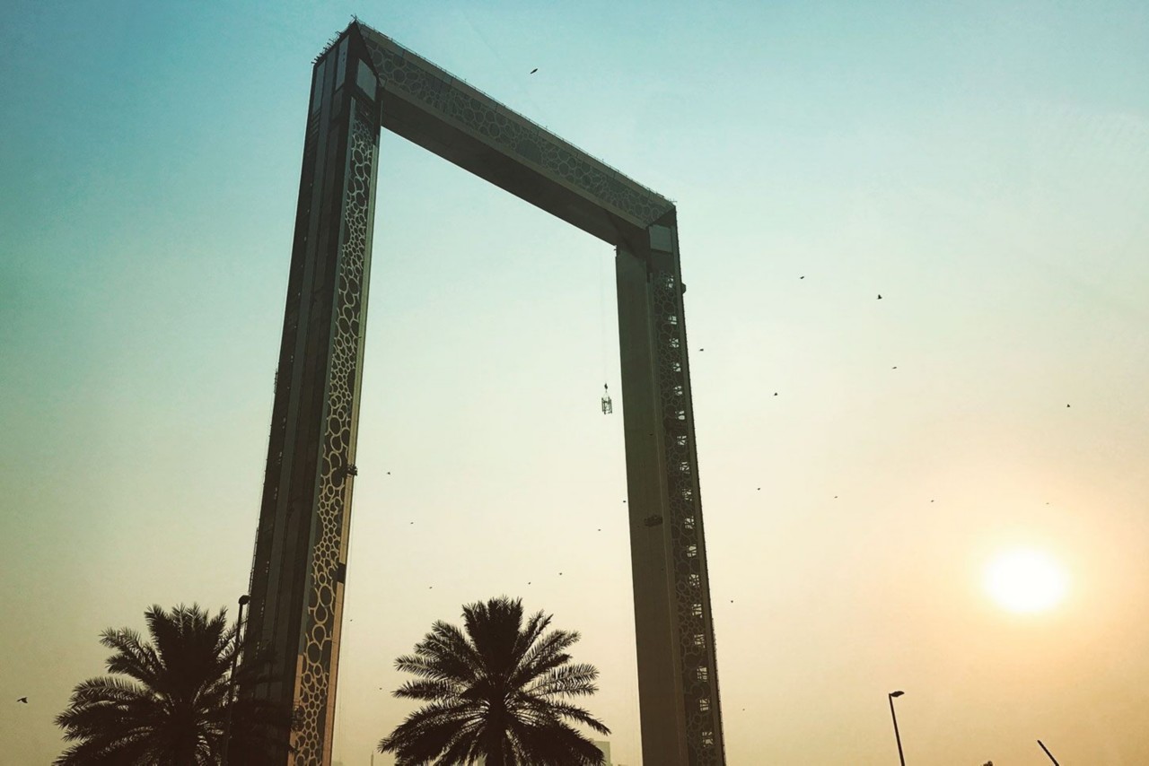 One of the newest Dubai sights is the jawdropping Dubai Frame