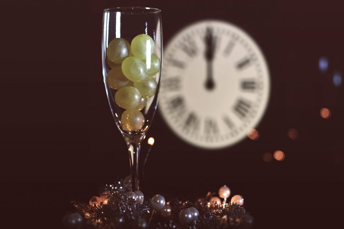 New Year's Eve traditions in Europe include the Spanish grapes