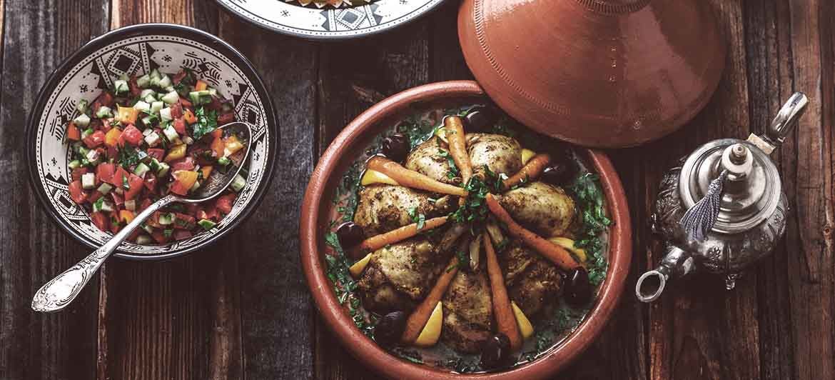 Pour manger arabe, la cuisine traditionnelle marocaine est la meilleure option