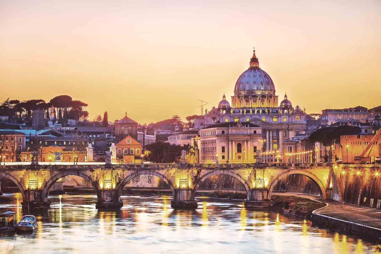 Prenez un plan de Rome et sélectionner les monuments à voir à Rome. En vélo, bien sûr!