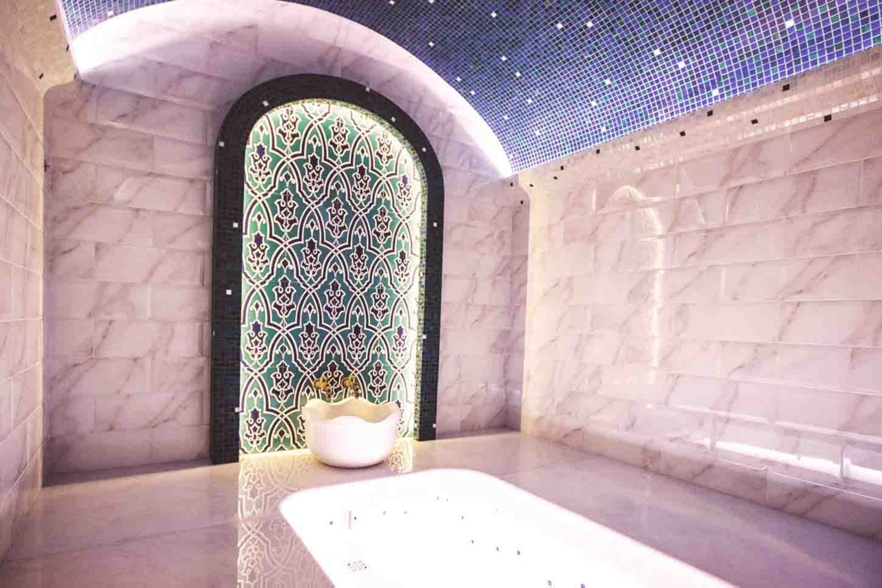 Ein orientalisches Badehaus hat seine ganz eigene Architektur.
