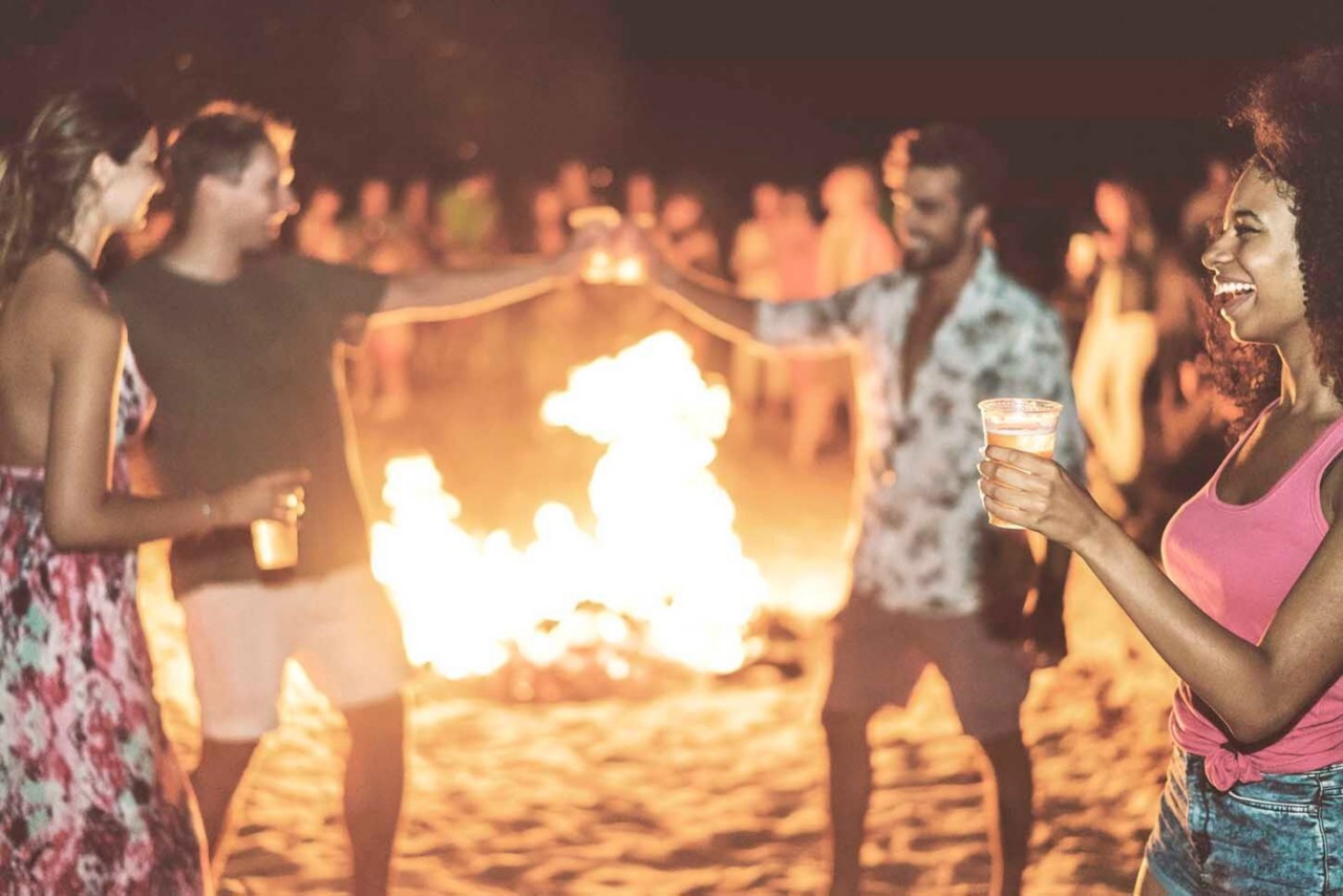 The bonfires of Saint John protect and purify revellers on Spain's beaches