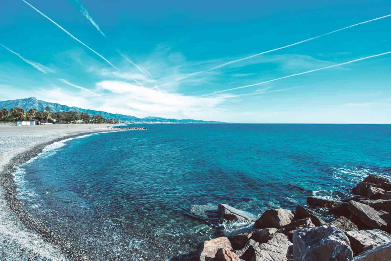You might need to work a little harder to find the best beaches around Marbella