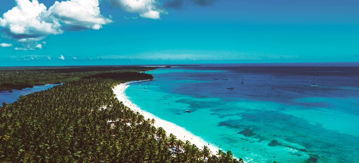 paisajes bonitos de playas del caribe
