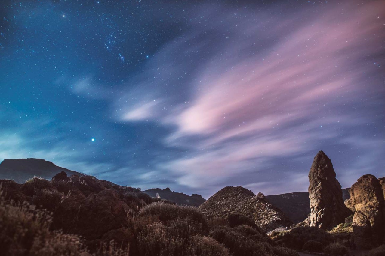 Der Teide bei Nacht: ein einmaliges Schauspiel