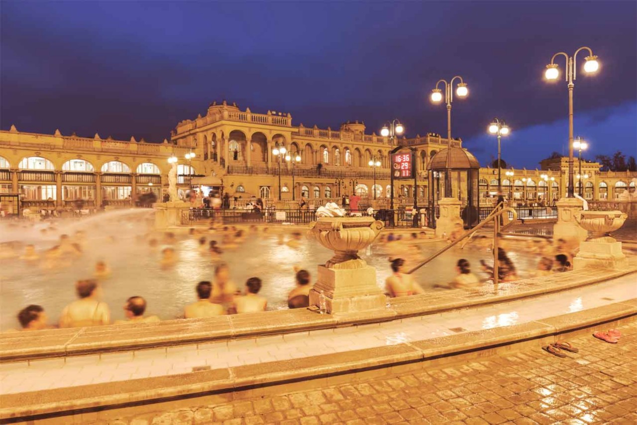 Das Rudas-Bad stammt noch aus der Zeit der osmanischen Herrschaft in Ungarn.