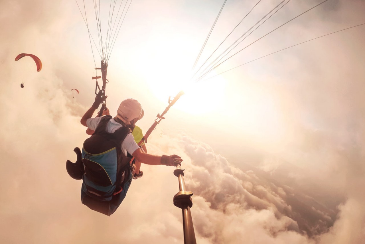 Take to the skies above the island with paragliding Gran Canaria