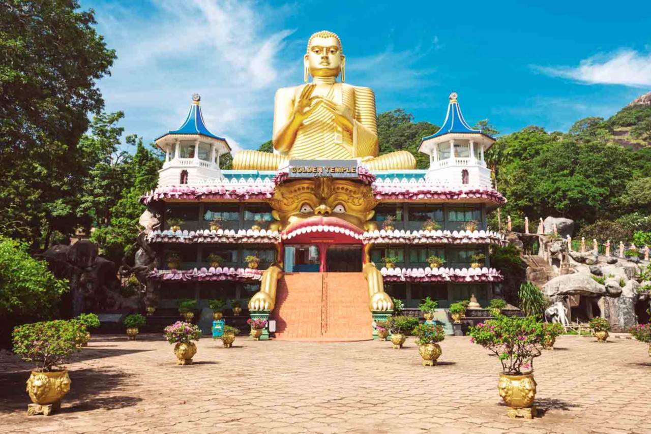 Exotische Reisen: Tempel in Sri Lanka