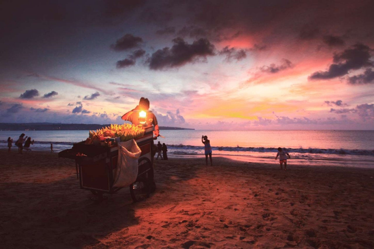 Book a stay in a Bali beachfront hotel and enjoy instant beach access