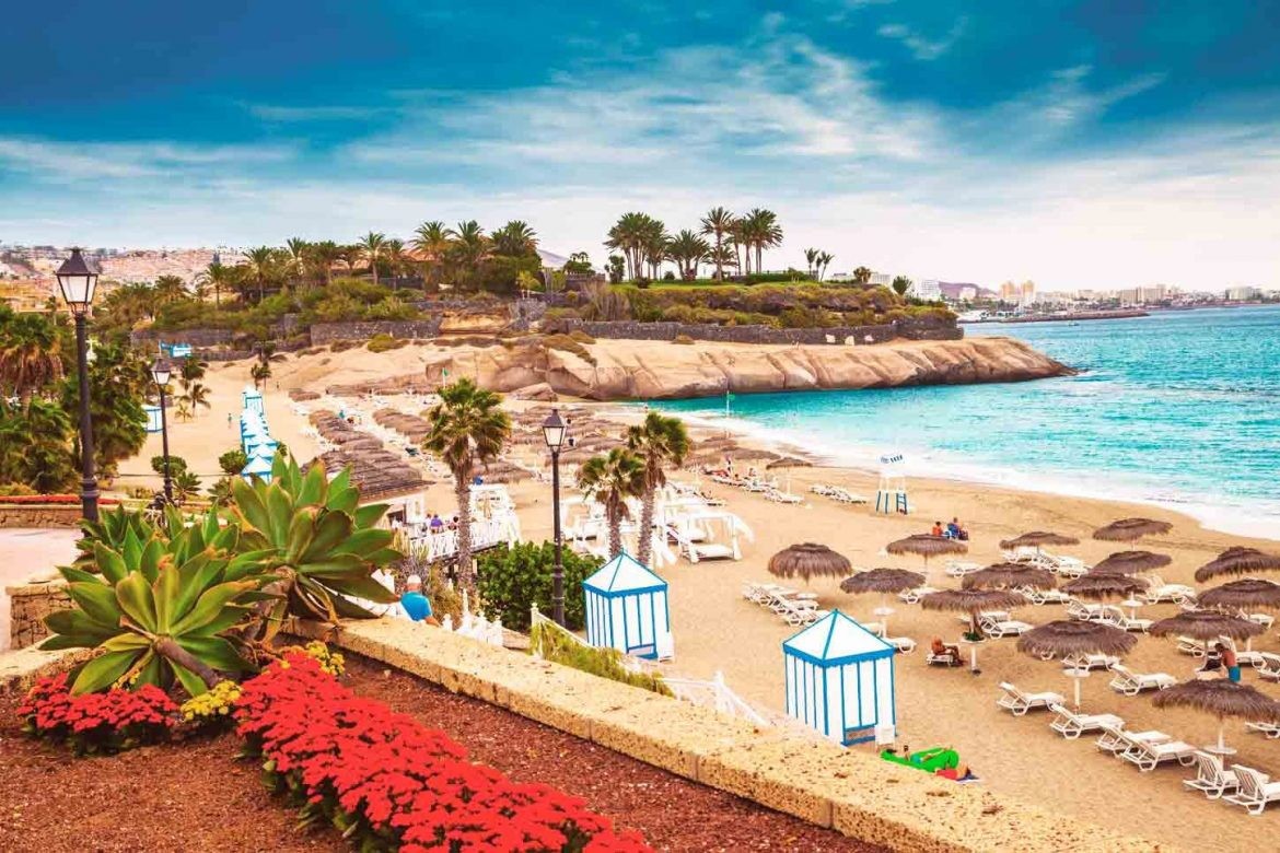 The top beaches in Tenerife are centered around Tenerife's luxury hotels.