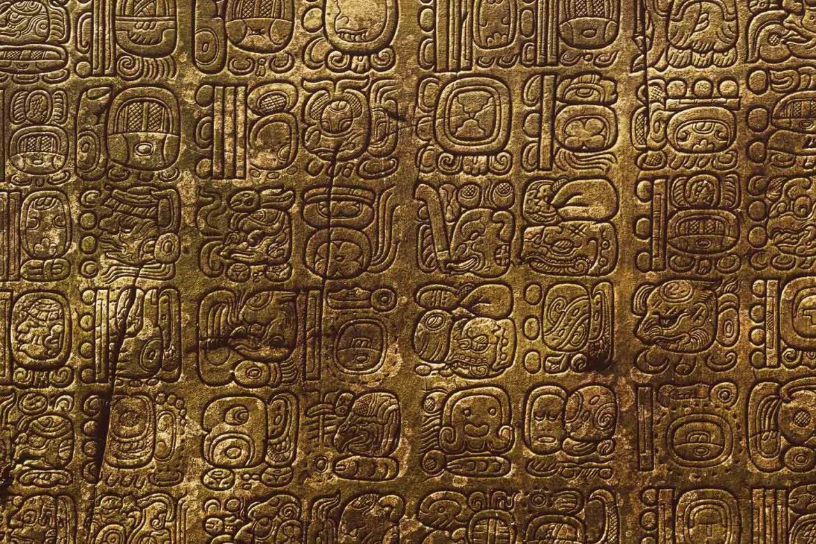 Die Hochkultur der Maya: Maya-Schrift