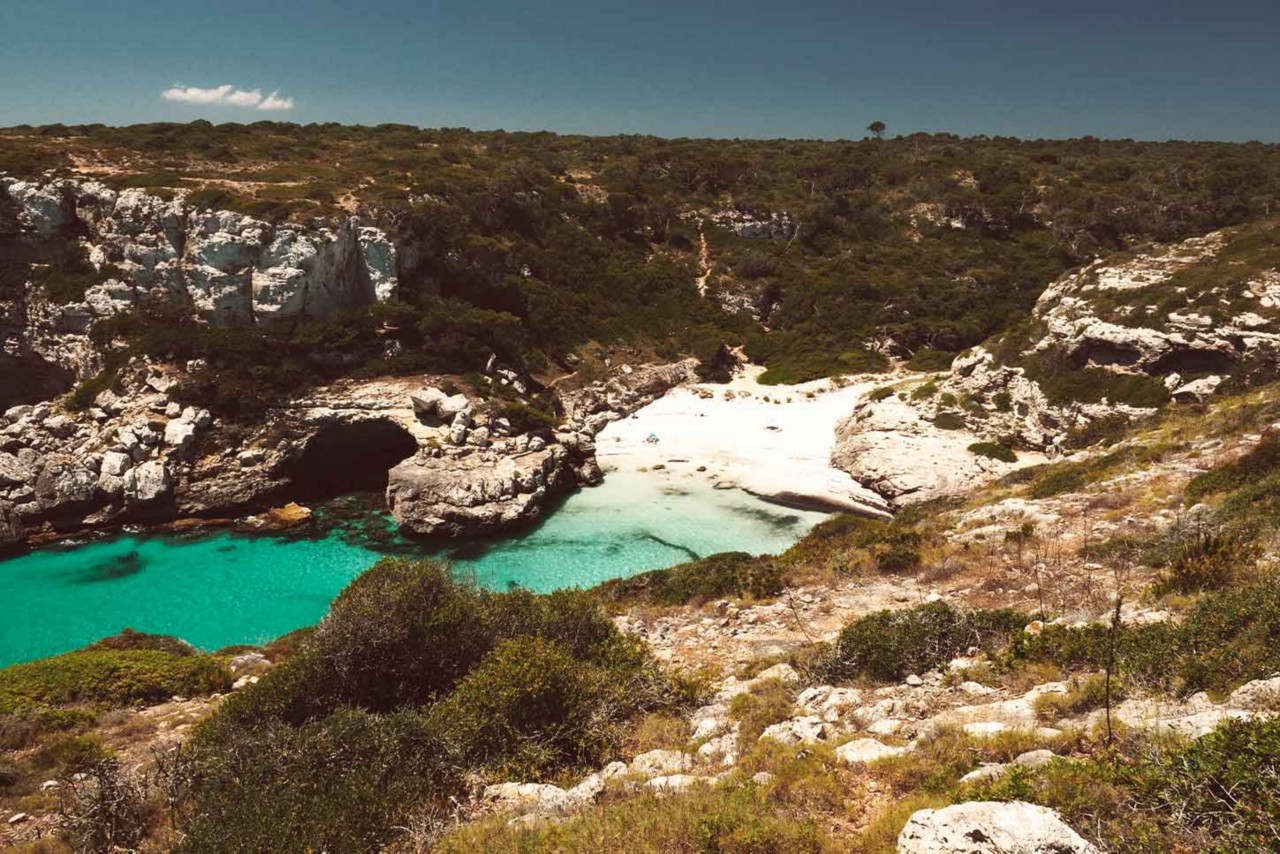 Mallorca versteckte Buchten: Cala Marmols