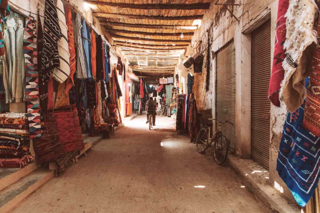 Nomadenstadt Rissani: Souk der Berberstämme