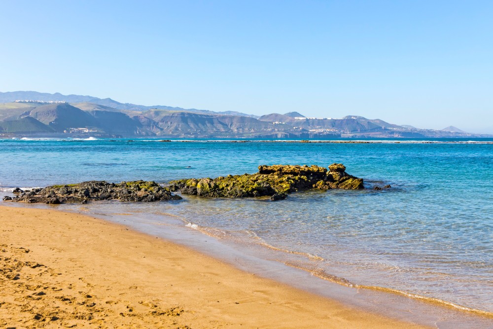 Las Canteras is one of the most famous city beaches in Europe making it one of the best beaches in Spain