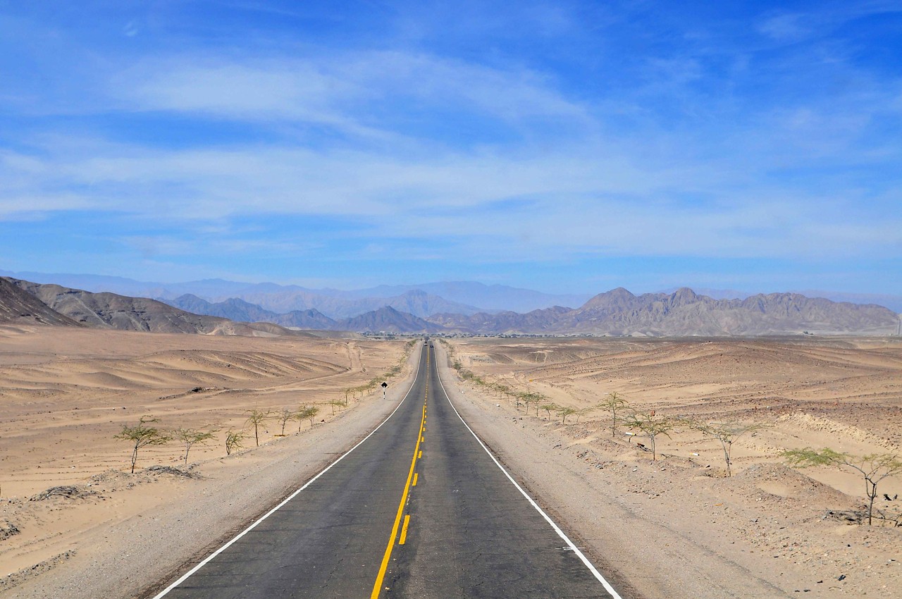 The Pan American Highway road trip is the longest in the world, stretching from Mexico to Argentina.