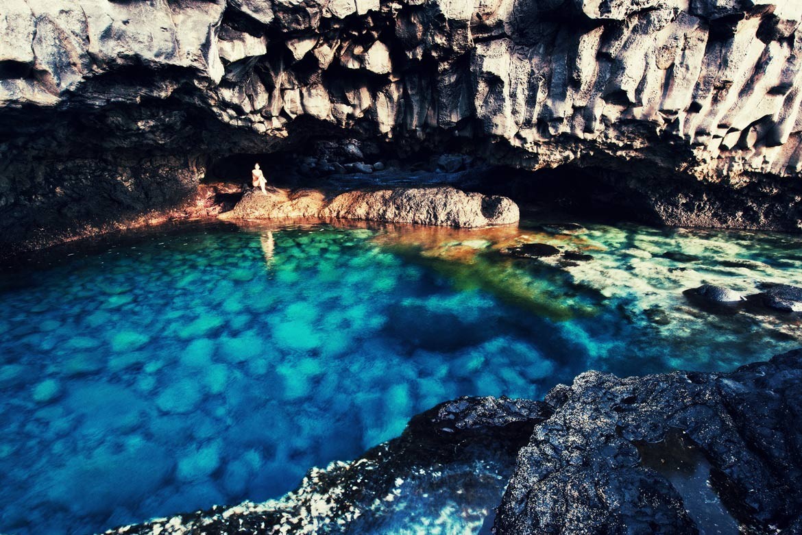 The tide pools of the Canary Islands are a must-visit and they resemble the cenotes of Mexico.