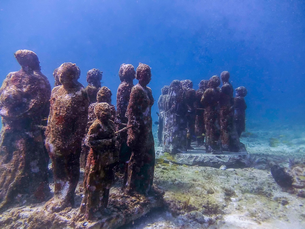 MUSA is an underwater museum and a must visit on your trip to Mexico