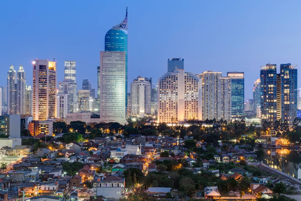 Jakarta Sehenswürdigkeiten: Jakarta-Skyline