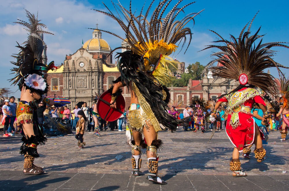 Celebración el día de la Virgen de Guadalupe, la gran fiesta de México