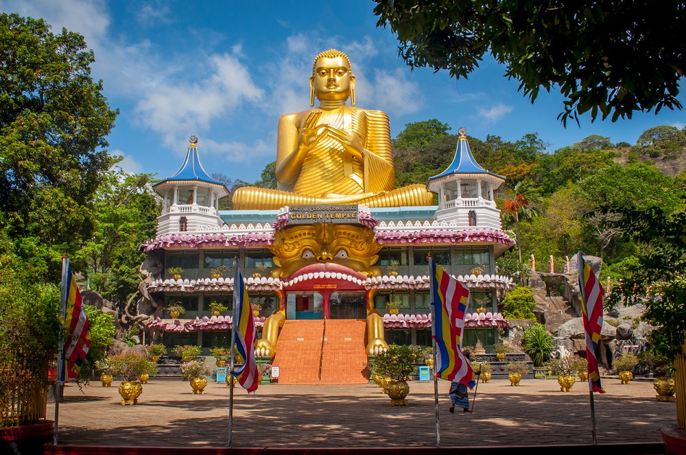 Gran Templo Buda de Oro de Dambulla Sri Lanka