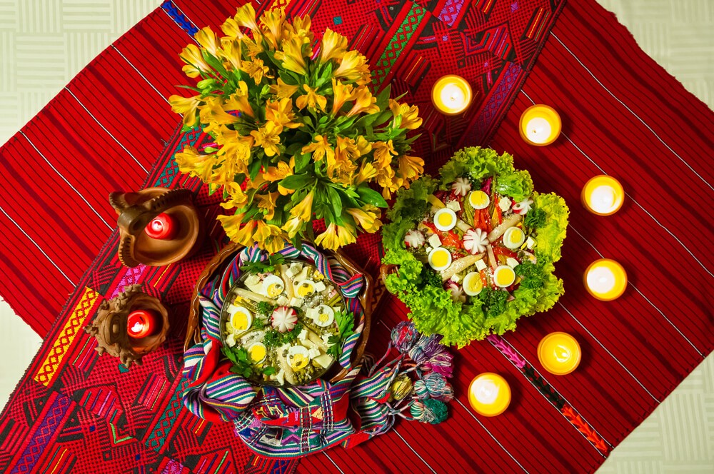 Fiambre is a classic dish and one of the many traditions of Guatemala during el Día de los Muertos