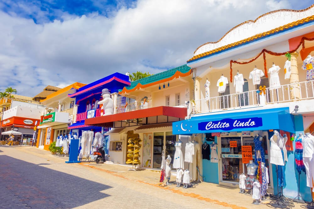 Enjoy browsing the shops on 5th Avenue, Playa del Carmen