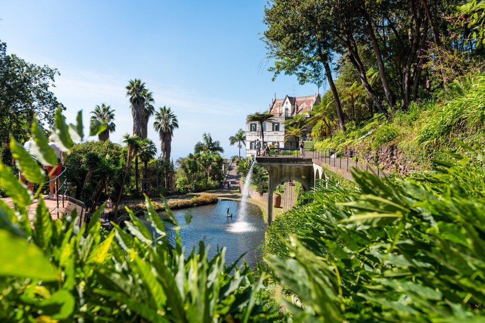 Jardín botánico Monte Palace en Funchal, Madeira