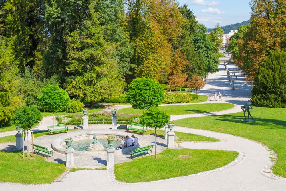 Tivoli Park is the most beautiful Ljubljana botanical garden to visit on your travels